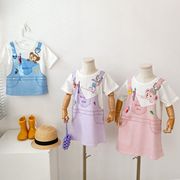 3岁女童连衣裙1夏季儿童夏装，2短袖4时髦洋气，碎花5公主裙6小女孩裙