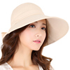 春夏天户外大沿遮脸遮阳帽夏季休闲渔夫帽子女士防晒太阳帽可折叠