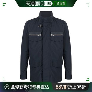 香港直邮潮奢 Fay 男士 蓝色军装夹克 NAM1946027STIB