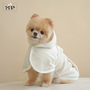『Memory Pet』韩国chocopet宠物强吸水防螨防静电有机棉毛巾浴袍