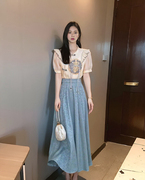 今年流行新中式国风时尚套装早春夏装搭配一整套女装初春...