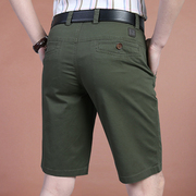 夏季男士薄款大码宽松七分裤男时尚，休闲纯棉多口袋短裤子潮