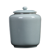 茶叶罐陶瓷大码密封罐中式散茶普洱罐陶瓷存储藏茶罐家用茶缸空罐