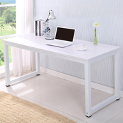 约白色电脑桌书桌家用主直办公桌易长方形长条桌子工作台