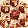 喜糖盒结婚2024婚礼糖果包装盒礼盒空盒子创意小众订婚喜糖袋