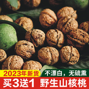 广西农家野生薄皮山核桃原味孕妇，坚果万岁子，非新疆云南纸皮500g