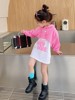 女童春装套装裙潮卫衣中长款儿童长袖上衣2022韩版洋气连衣裙