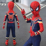 蜘蛛侠的衣服紧身衣cosplay儿童，男孩奥特曼男童，服装套装夏季童装