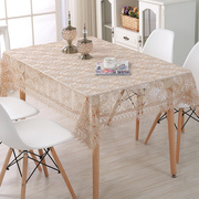 欧式布艺桌布蕾丝花边餐桌布长方形茶几布空调微波炉防尘罩
