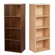 简约现代自由组合书柜置物柜，木质儿童收纳储物小柜子简易书架书柜