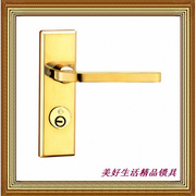 汇耀华宝牌304不锈钢锁具 卧室内房门锁木门锁门把手HB 5704双舌