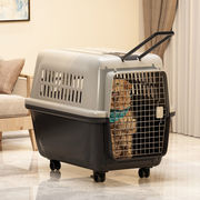 航空箱猫狗猫咪宠物猫笼子便携外出猫猫包空运(包空运)小型犬中型托运