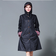 雨衣女日韩时尚防水风衣式外套户外成人学生走路旅行雨披便携轻薄