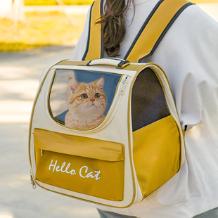 猫包大容量外出便携双肩猫，书包宠物背包，猫笼装猫的狗狗外出包用品