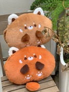 咚咚研究所原创小熊猫团团暖手抱枕可爱毛绒玩偶冬季午睡枕