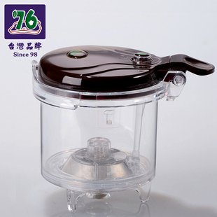 台湾76飘逸杯专用内胆配件玻璃泡茶壶铭友茶业，可拆洗茶具