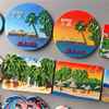 海南三亚旅游纪念冰箱，贴磁贴蜈支洲岛天涯海角，3d立体城市旅行磁铁