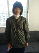 韩版经典款户外飞行夹克加绒双层防水挡风衣男女休闲户外拉链外套