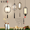 新中式吊灯中国风复古玄关，吧台过道走廊灯，书房餐桌卧室餐厅灯具
