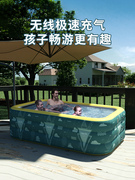 儿童充气游泳池大型婴儿泳池超大户外院子宝宝水池家用小孩桶折叠