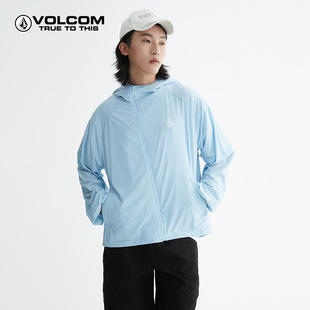 VOLCOM钻石品牌户外防晒衣夏防紫外线UPF50+轻薄透气长袖防晒服衫