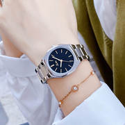 个性风不锈钢表带腕表女士手表时尚手表女气质女款