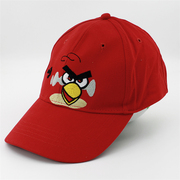 夏季卡通遮阳帽子，愤怒的小鸟出行防晒鸭舌帽，情侣棒球帽