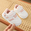 学步女宝宝鞋子春秋婴儿软底，0-2岁1男童冬季6板鞋24个月保暖棉鞋3