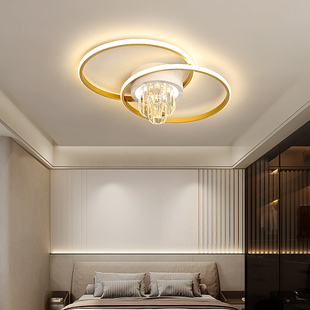 卧室灯房间灯餐厅书房灯LED创意吸顶灯个性灯具方形圆形创意组合