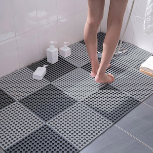 浴室防滑垫淋浴洗澡专用卫生间洗手镂空地垫，厕所全铺隔水防水防摔