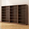组合书柜简易落地家用实木色书架卧室简约收纳架储物柜客厅展示柜