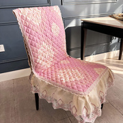99元/6椅 通用餐桌椅套椅垫布艺椅子套罩家用 四季夹棉椅垫