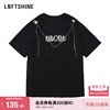 LOFTSHINE珞炫短袖女夏季时尚个性百搭设计T恤潮X2211828