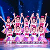 六一儿童亮片演出服公主裙，幼儿园七彩蓬蓬裙，表演服女童舞蹈服可爱