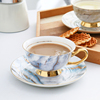 欧式骨瓷咖啡杯高档精致法式陶瓷红茶咖啡杯碟奢华下午茶茶具套装
