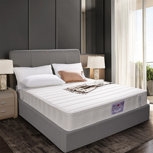 富安娜床垫1.8m床，双人床弹簧偏硬席梦思床垫1.5米两面，可用型1.2m