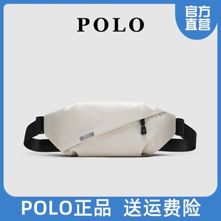 Polo潮牌斜挎包男夏季小包轻便单肩包骑行挎包腰包男士运动胸包
