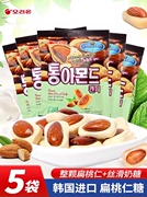 韩国进口食品零食好丽友扁桃仁糖90g杏仁糖，袋装喜庆奶味坚果