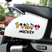 米奇米妮米老鼠电动车装饰贴纸可爱卡通创意汽车潮贴防水防晒