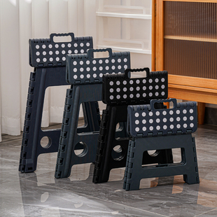 折叠凳子塑料加厚成人，家用可折叠餐桌椅便携浴室，凳户外儿童小板凳