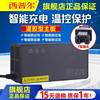 雅迪电动车充电器48v20ah60v20ah专用Y口插头Y型充电口西普尔