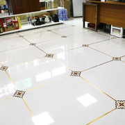 地面瓷砖装饰线条美缝贴纸，防水耐磨自粘客厅地板贴地砖贴花对角贴