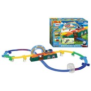 日本tomy多美彩虹桥托马斯套装火车+轨道，套装儿童益智玩具3岁