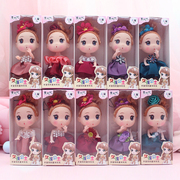 10个盒装幼儿园六一儿童节公主，女孩迷你迷糊娃娃，书包挂件玩具