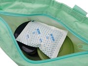 绿色圆点饭盒袋饭盒包保冷便当，包带冰袋防水轻便饭盒兜