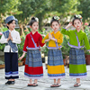 儿童傣族舞蹈服装男女童，云南西双版纳民族服饰，泼水节演出服日常装