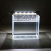 水族箱led潜水鱼缸照明灯防水灯水陆两用盖灯带吸盘可贴水草缸灯