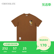 chocoolate男装圆领短袖，t恤2024夏季活力，少年半袖003020