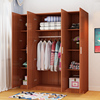 衣柜现代简约家用卧室简易衣橱实木质经济型组装出租房用挂衣柜子