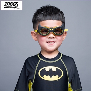 儿童泳镜zoggs防雾高清泳镜，dc护眼蝙蝠侠，超级英雄运动超人度假